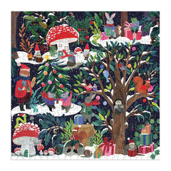 Galison: Yuletide Forest 500pc Puzzle