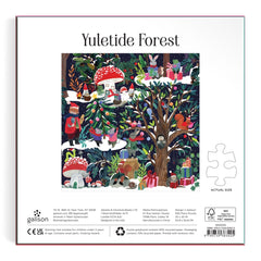 Galison: Yuletide Forest 500pc Puzzle