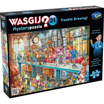 Jigsaw Puzzles, Wasgij Mystery 21 Trouble Brewing