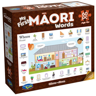 Science and History Games, My First Maori Whare 60PC