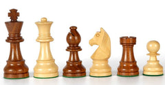 Babul and Boxwood Chess Pcs 95mm