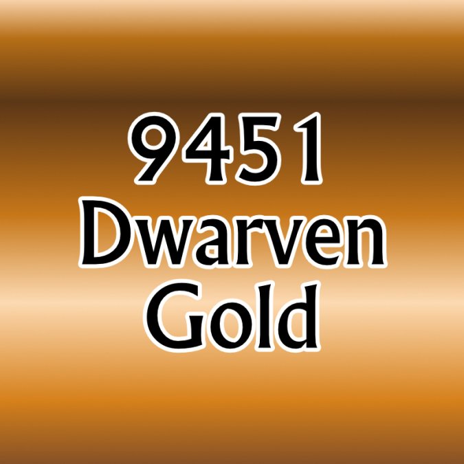 Reaper Master Series Paints: Dwarven Gold