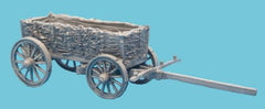 Wicker Side Supply Wagon