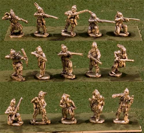 Woodland Indians 15mm