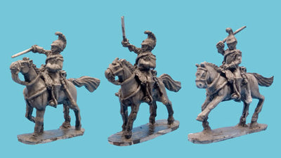 All Products, French Carabiniers Charging in Helmet