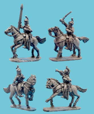 Miniatures, British Dragoon Guard Command