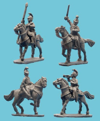 Miniatures, Austrian Cuirassier Command