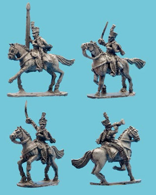 Miniatures, Austrian Dragoon or Chevau Leger Command