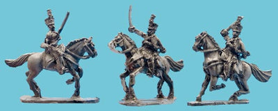 Miniatures, Austrian Hussars Charging