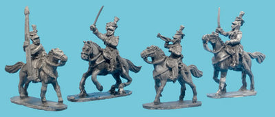 Miniatures, Austrian Uhlan Command