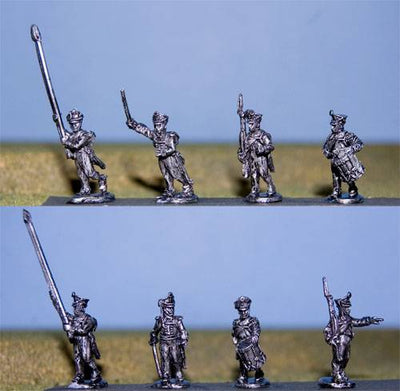 Miniatures, Russian Infantry Musketeer Command 1812-1815