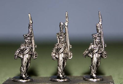 Miniatures, Russian Infantry Grenadier March Attack 1812-1815