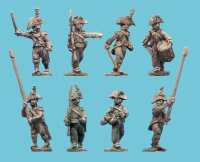 Miniatures, Spanish Light Infantry Command