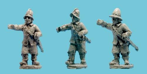 ECW Unarmoured Pikemen - Pikes Not Included!
