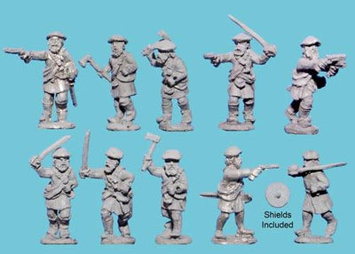 All Products, Scottish Highlanders with Hand Weapons