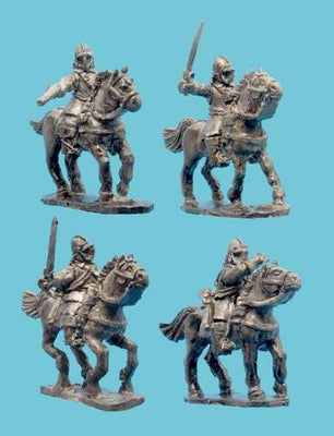 Miniatures, ECW Heavy Cavalry with Lobster Helmet