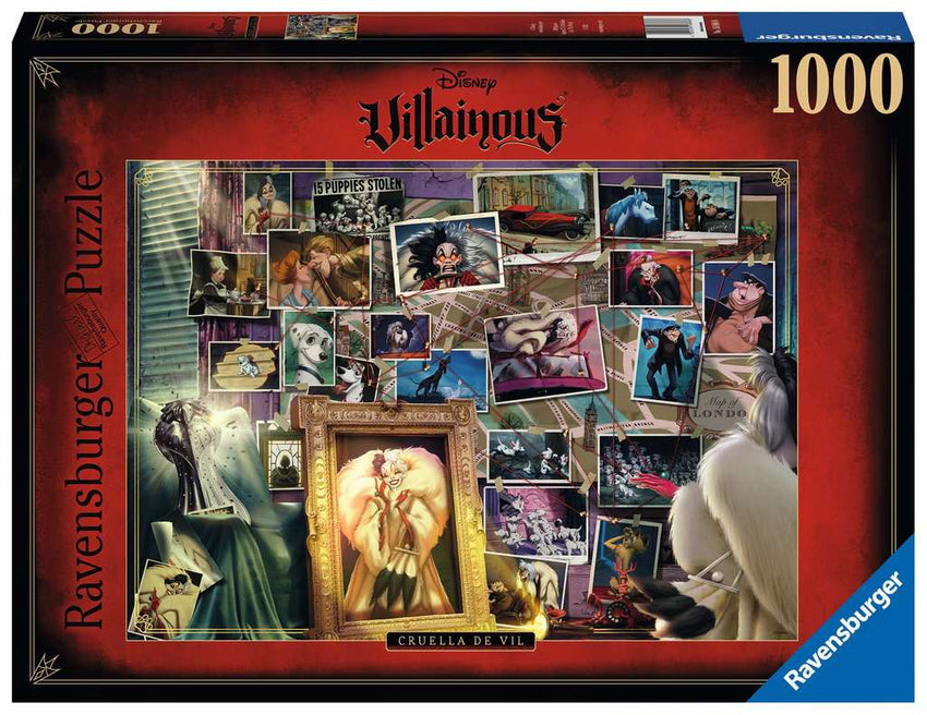Villainous Cruella Deville 1000PC