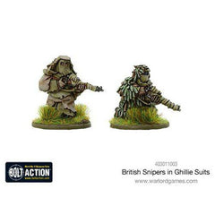 British Snipers in Ghillie Suits