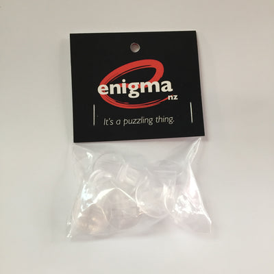 Products, 20mm Clear Round Stands - 10 Pack
