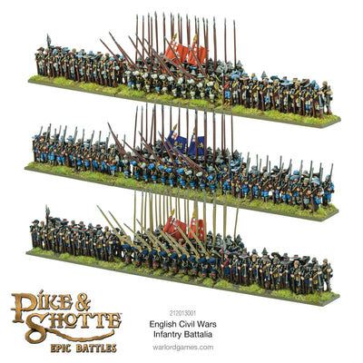 Miniatures, Pike & Shotte English Civil Wars Infantry Battalia