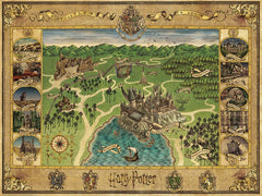 Hogwarts Map 1000PC