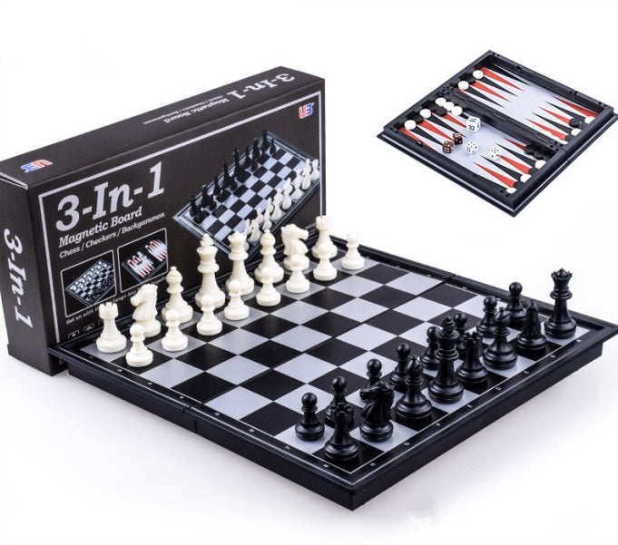 Magnetic 3-in-1 Game Set - 14 Inch
