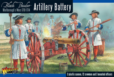 Miniatures, Black Powder: Marlborough's Wars - Artillery battery