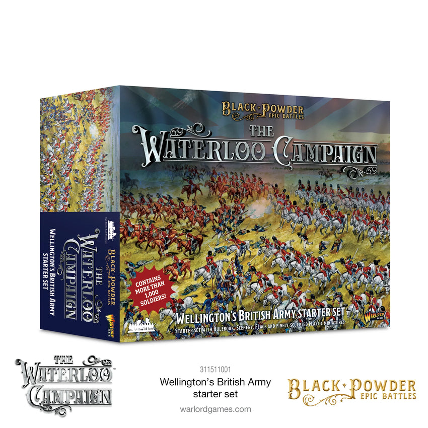 Warlord Games Waterloo Epic Wellington's Starter Army