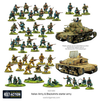 Miniatures, Italian & Blackshirt Starter Army