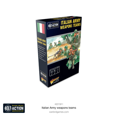 Warlord Games, Italian Army Weapons Teams