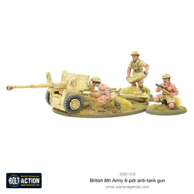 Products, 8th Army 6 Pounder Anti-Tank Gun