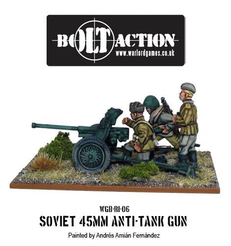 Soviet 45mm Anti Tank Gun