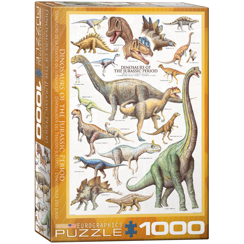 Dinosaurs of Jurassic Period - 1000pc