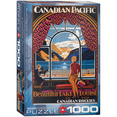 Jigsaw Puzzles, Beautiful Lake Louise - 1000pc