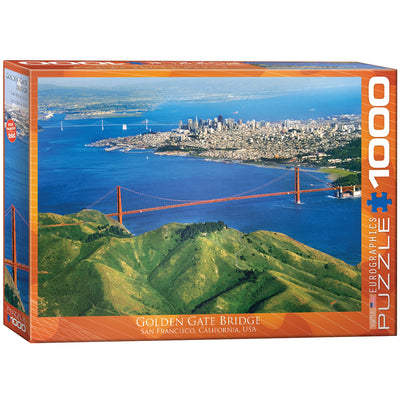 Jigsaw Puzzles, Golden Gate Bridge California - 1000pc