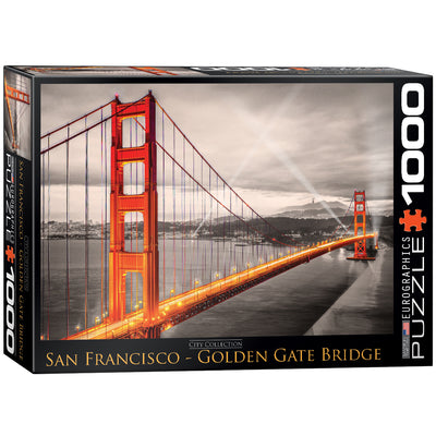 Jigsaw Puzzles, Golden Gate Bridge - 1000pc