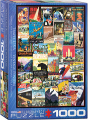 Travel USA Vintage Posters 1000PC