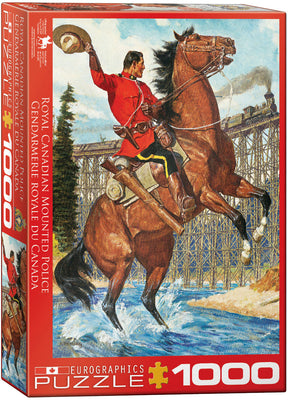 Jigsaw Puzzles, RCMP Train Salute 1000PC