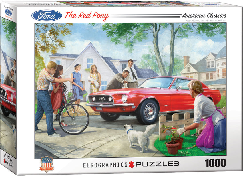 The Red Pony by Nestor Taylor 1000PC