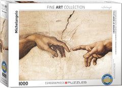 Creation of Adam Detail) by Michelangelo 1000PC