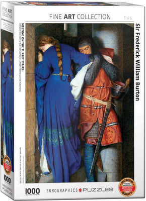 Jigsaw Puzzles, Meeting on the Turret Stairs by Sir Frederick William Burton 1000PC