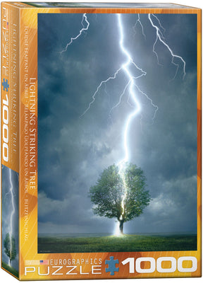 Jigsaw Puzzles, Lightning Striking Tree 1000PC