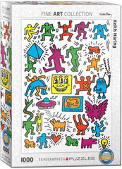 Keith Haring - Dancing Collage 1000PC