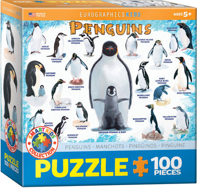 Kid's Jigsaws, Penguins 100PC