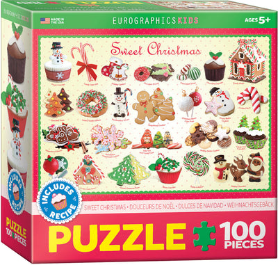 Kid's Jigsaws, Sweet Christmas - 100pc