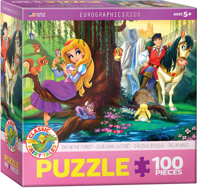 Kid's Jigsaws, Day in the Forest 100PC