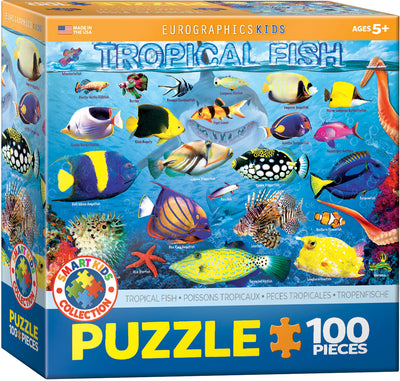 Kid's Jigsaws, Tropical Fish 100PC
