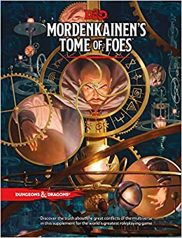Role Playing Games, D&D Mordenkainens Tome of Foes