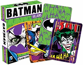 DC Batman Villians Playing Cards