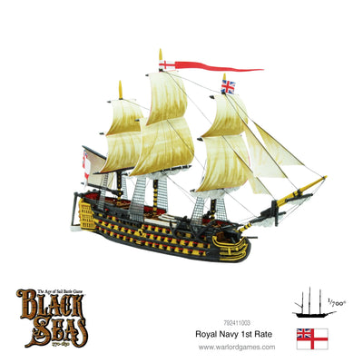 Miniatures, Black Seas: Royal Navy First Rate